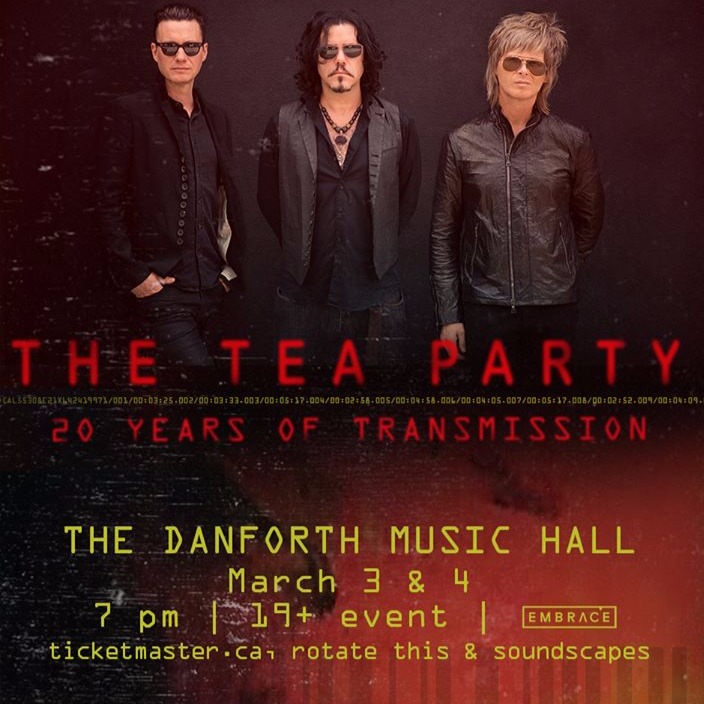 The Tea Party: 20 Years of Transmission - #TX20 | March 3 & 4