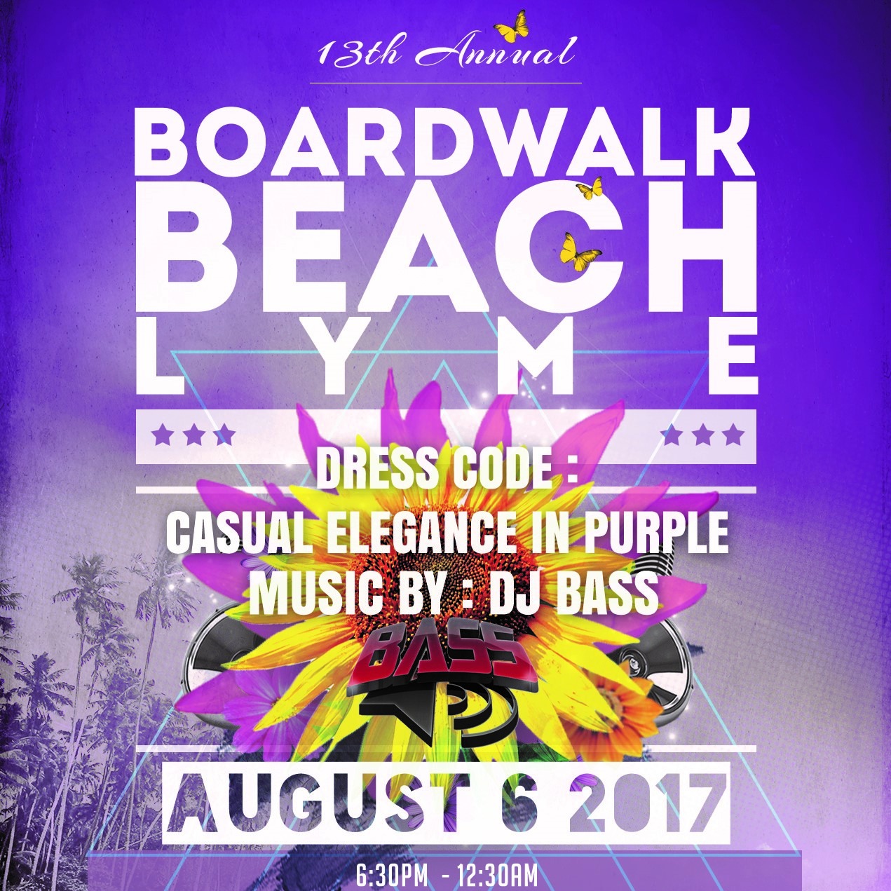 Boardwalk Beach Lyme 2017 