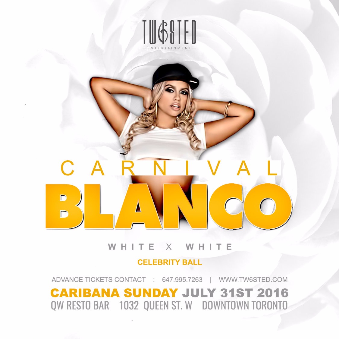Carnival Blanco | White X White Celebrity Ball 