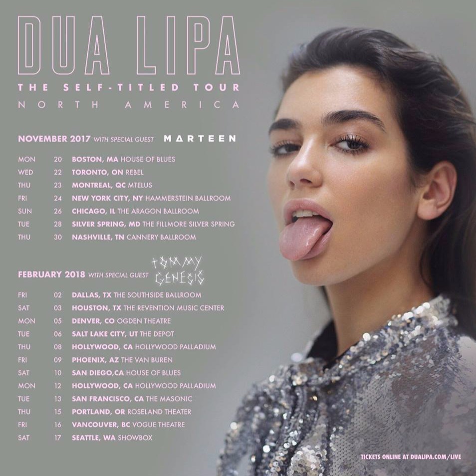 Dua Lipa at Rebel