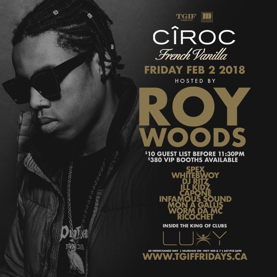 TGIF FRIDAYS - ROY WOODS