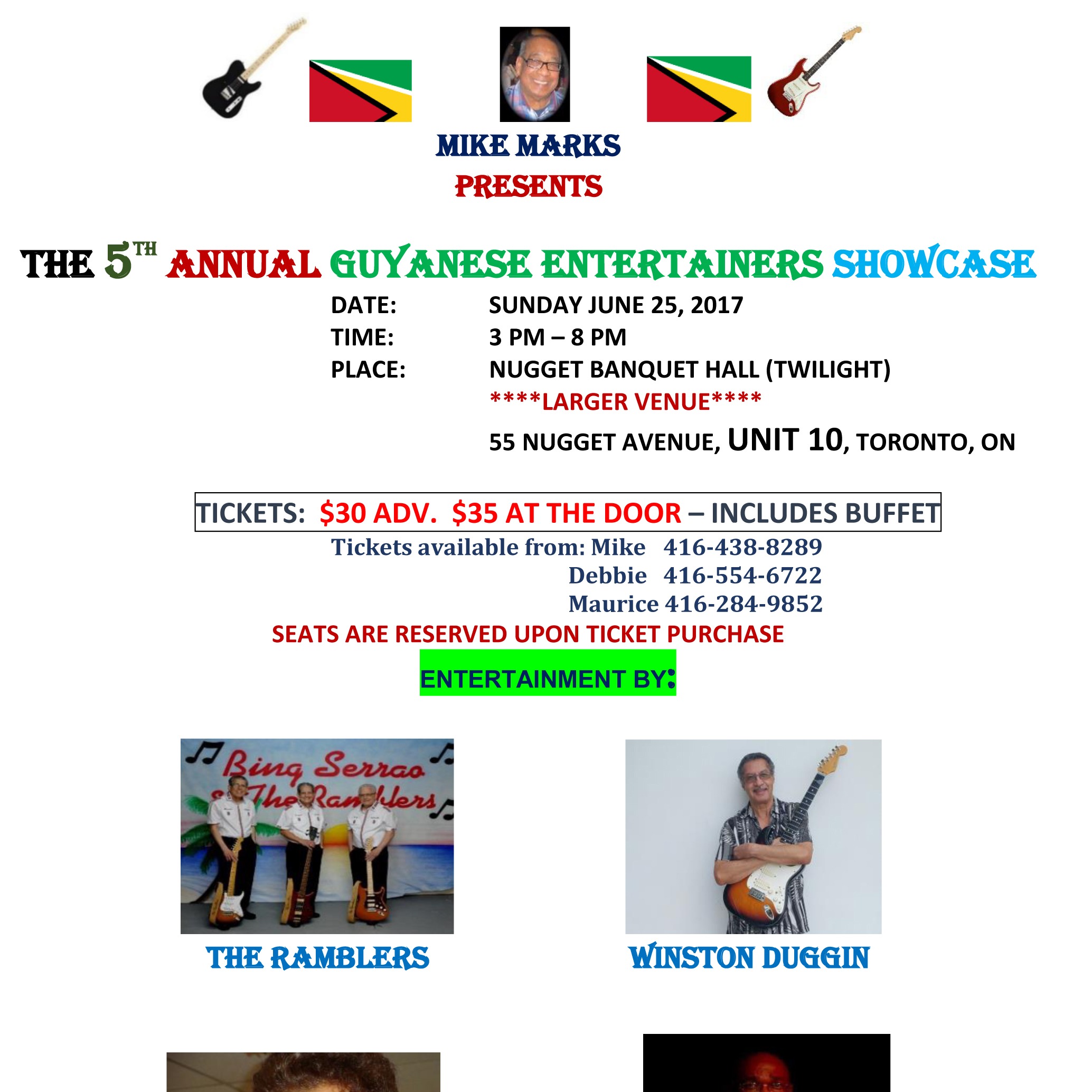 The 5th Annual Guyanese Entertainers Showcase 