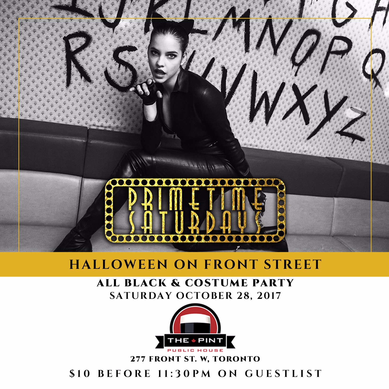 HALLOWEEN ON FRONT STREET |  PRIMETIME TORONTO SATURDAYS |  THE PINT