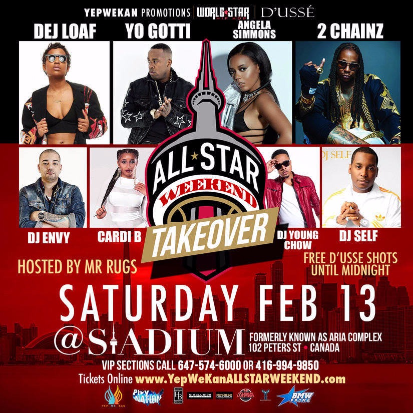ALL-STAR WEEKEND TAKEOVER FT. YO GOTTI & ANGELA SIMMONS