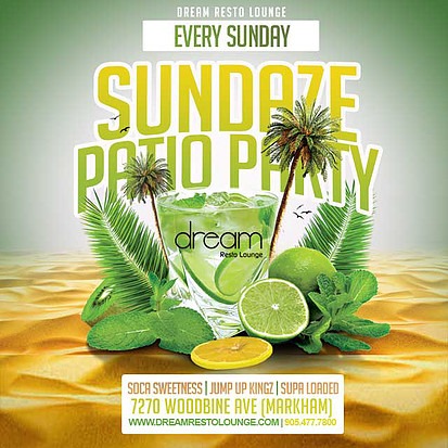 SunDaze Ultra Patio Weekly Event