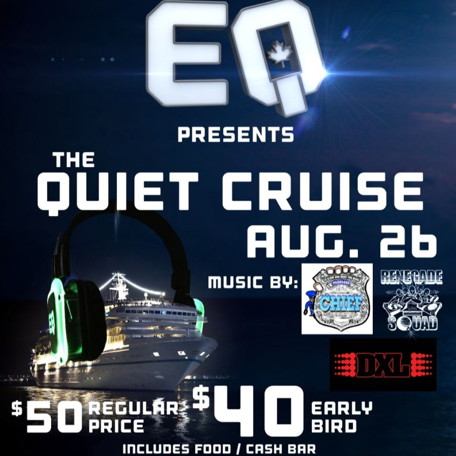 QUIET CRUISE - Headphone Food Inclusive Party