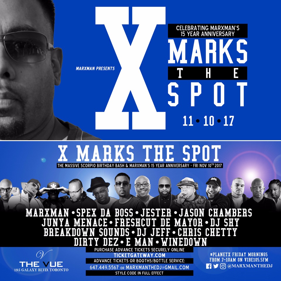 X Marks The Spot 2017