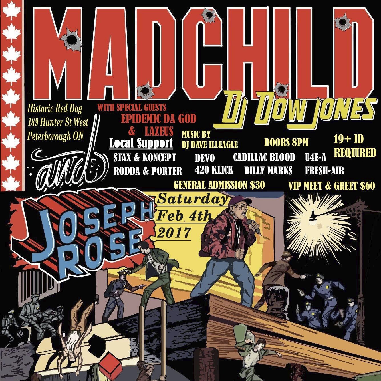 Naughty North Ent Presents: Madchild Live In Peterborough 