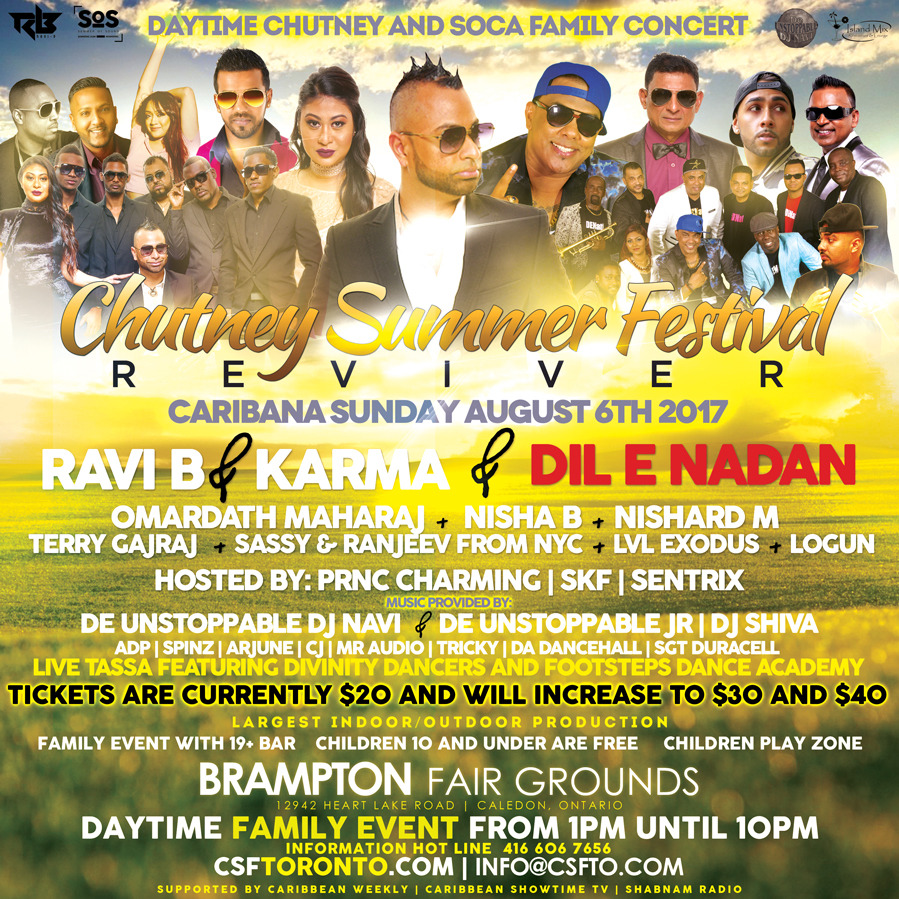 REVIVOR | The Chutney Soca Daytime Family Concert