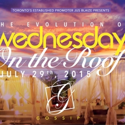 WEDNESDAY ON THE ROOF 10 YR ANNIVERSARY 