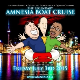 THE LEGENDARY AMNESIA BOAT CRUISE 