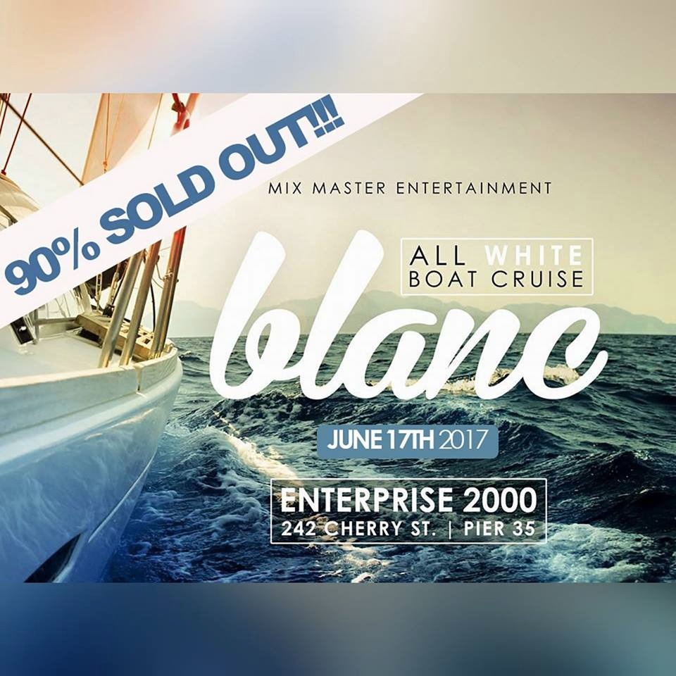 BLANC - All White Boat Cruise 2017
