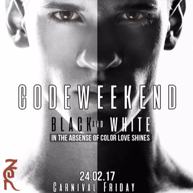 CODE WEEKEND - BLACK AND WHITE