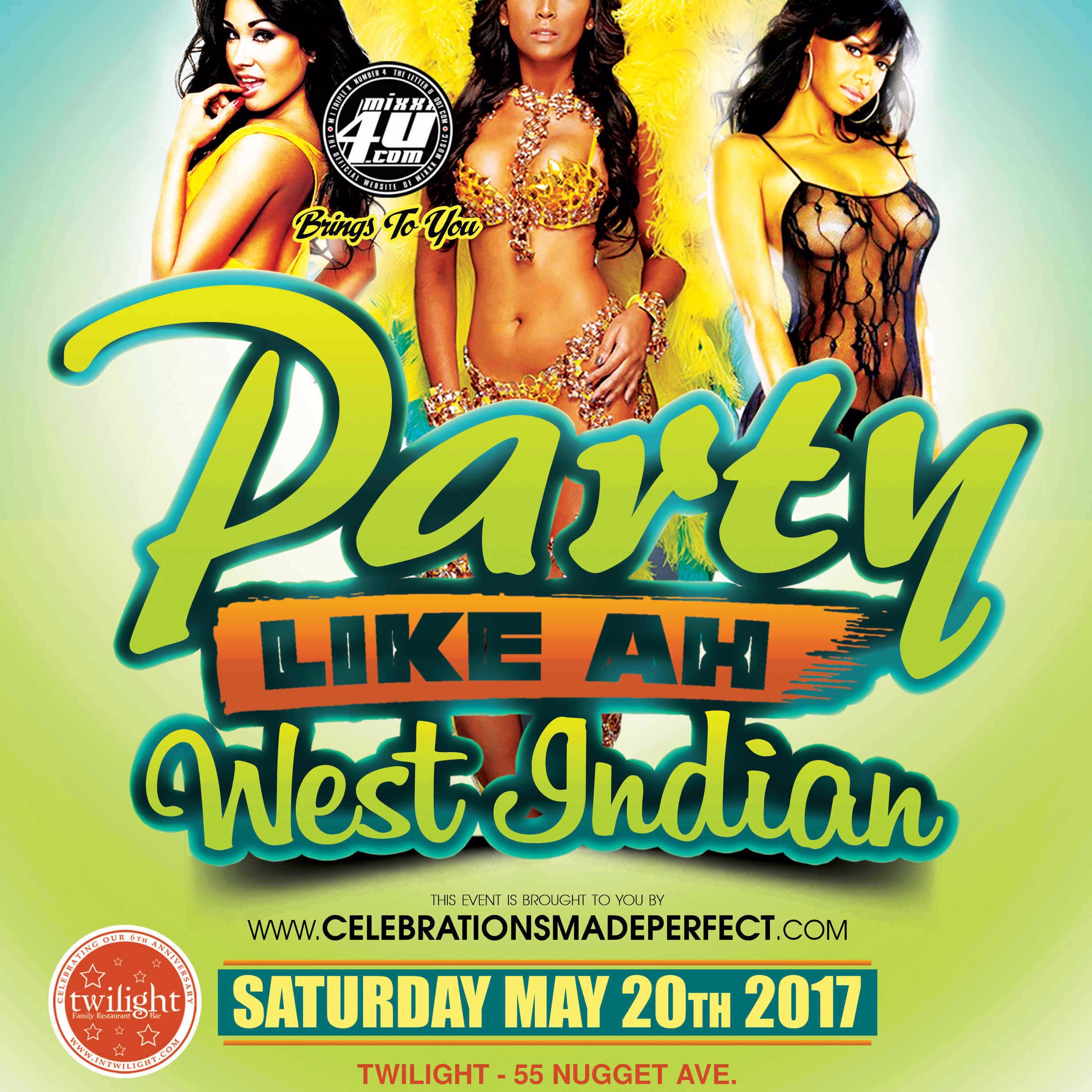 PARTY LIKE AH WEST INDIAN 2017