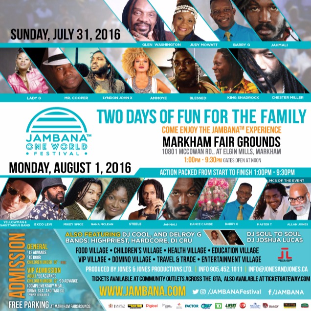 JAMBANA ONE WORLD FESTIVAL 2016