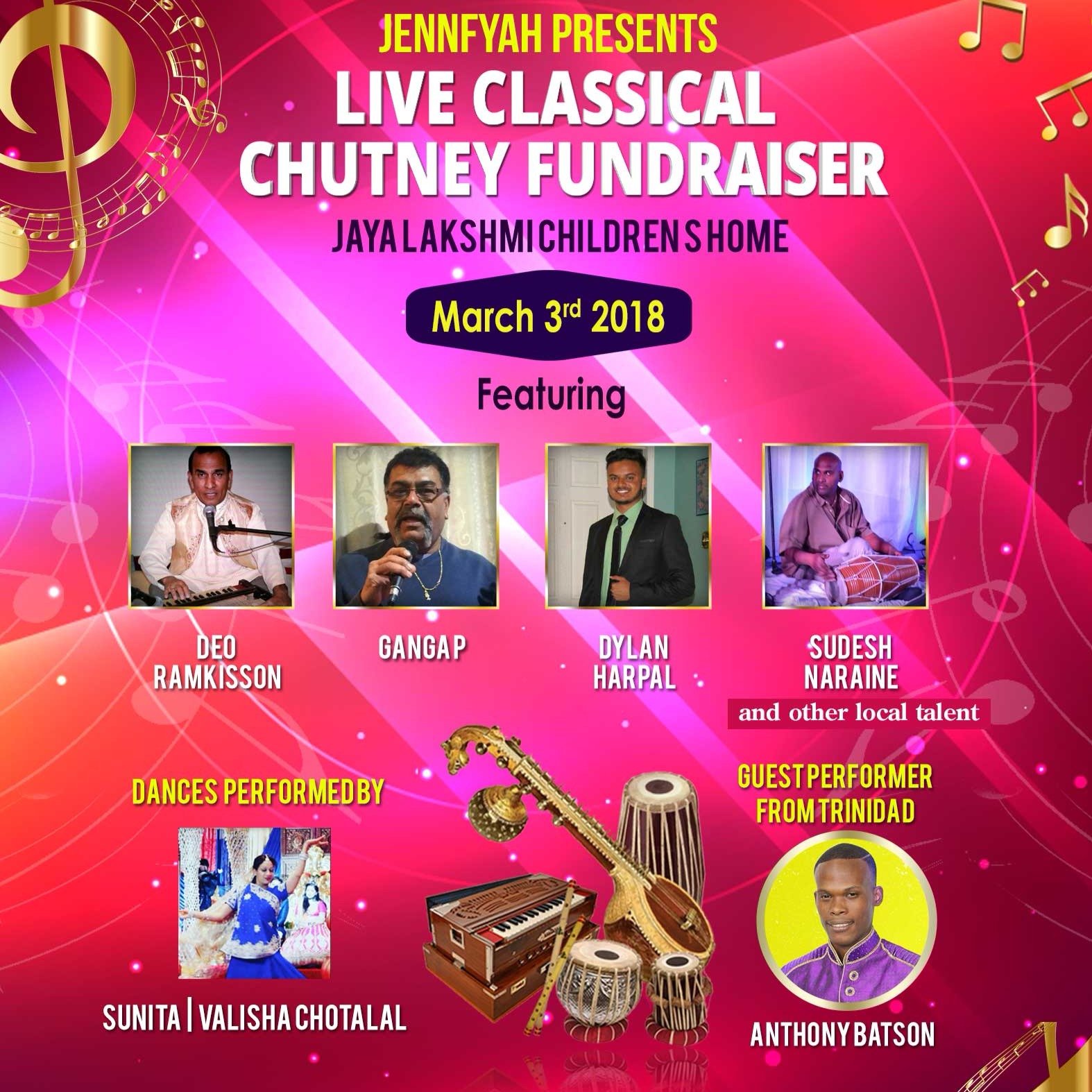 Live Classical Chutney Fund Raiser 