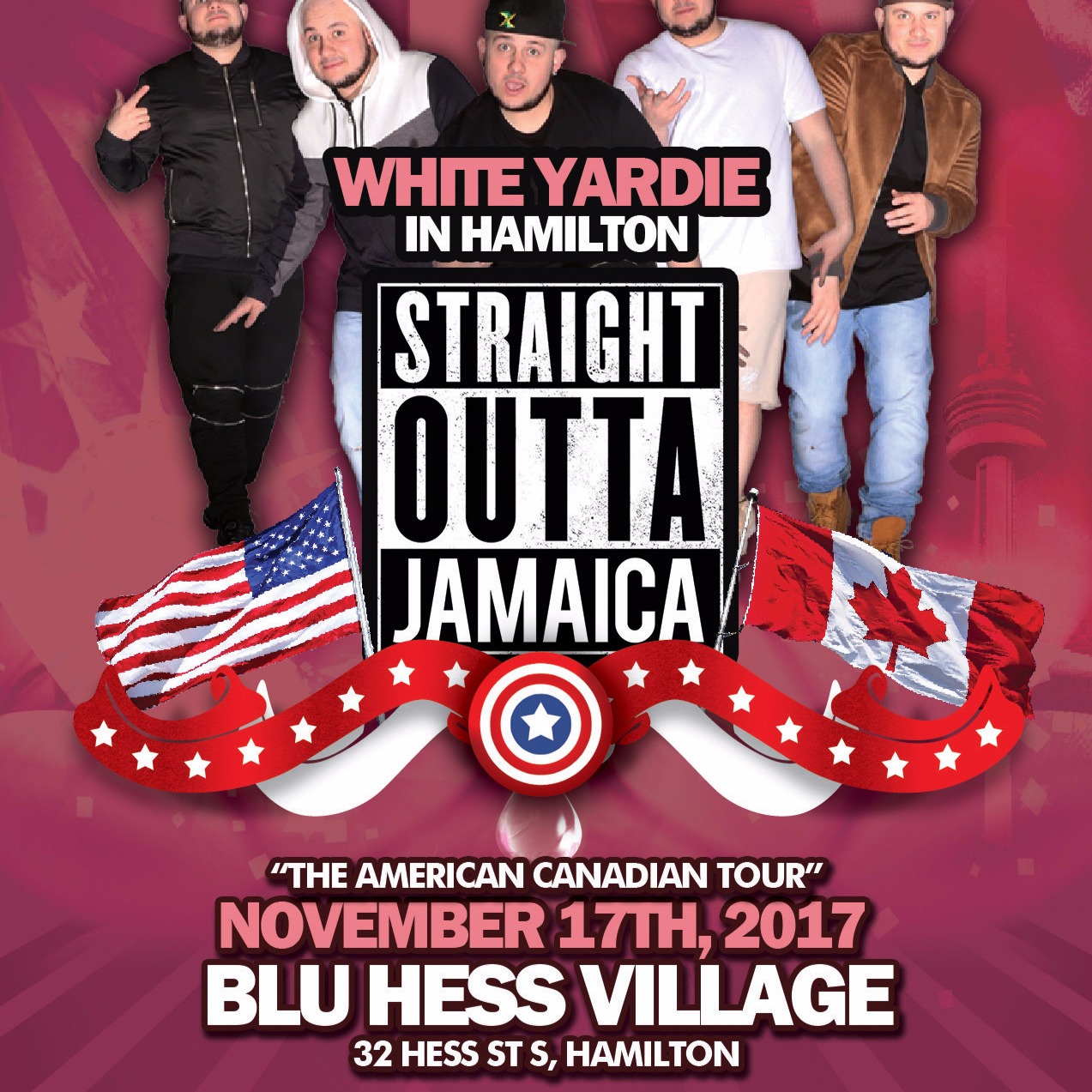 White Yardie & Juice Comedy Present Straight Outta Jamaica Tour - Hamilton