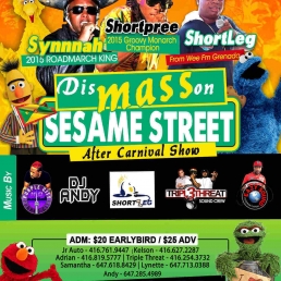 Dis Mass On Sesame Street