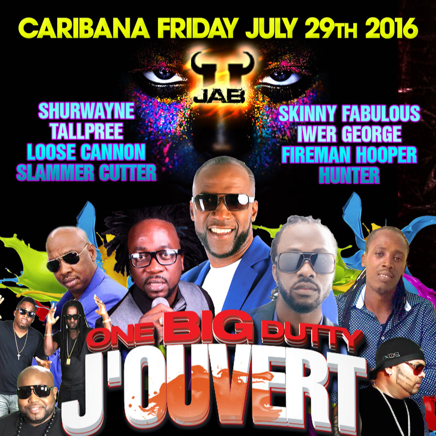 ONE BIG DUTTY J'OUVERT 2016