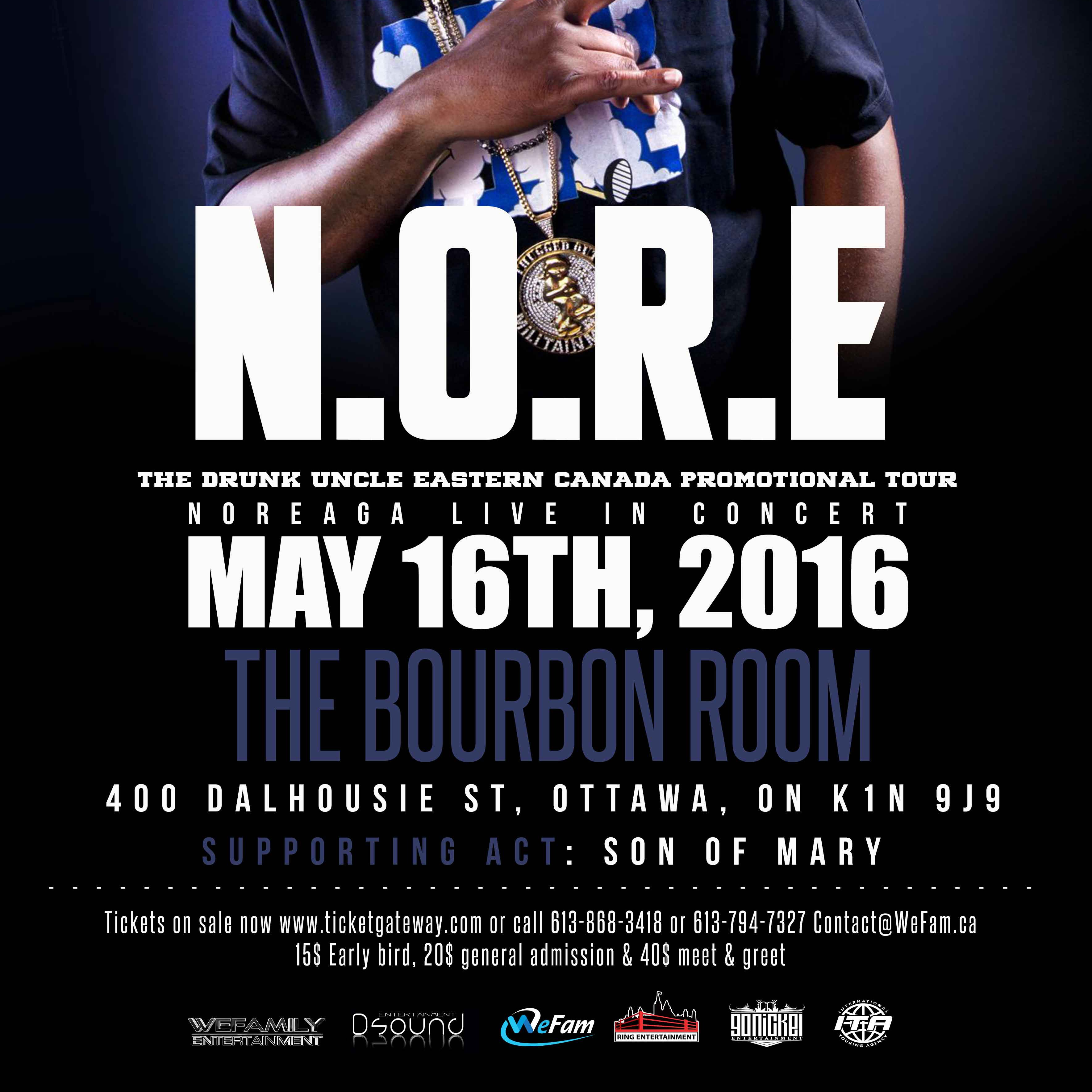 N.O.R.E - NOREAGA LIVE IN CONCERT OTTAWA