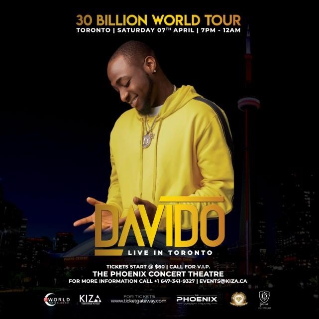 Davido Live In Toronto