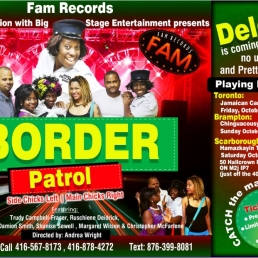 Border Patrol - The Big Play with Pretty Delcita! October 11th | 5:00PM