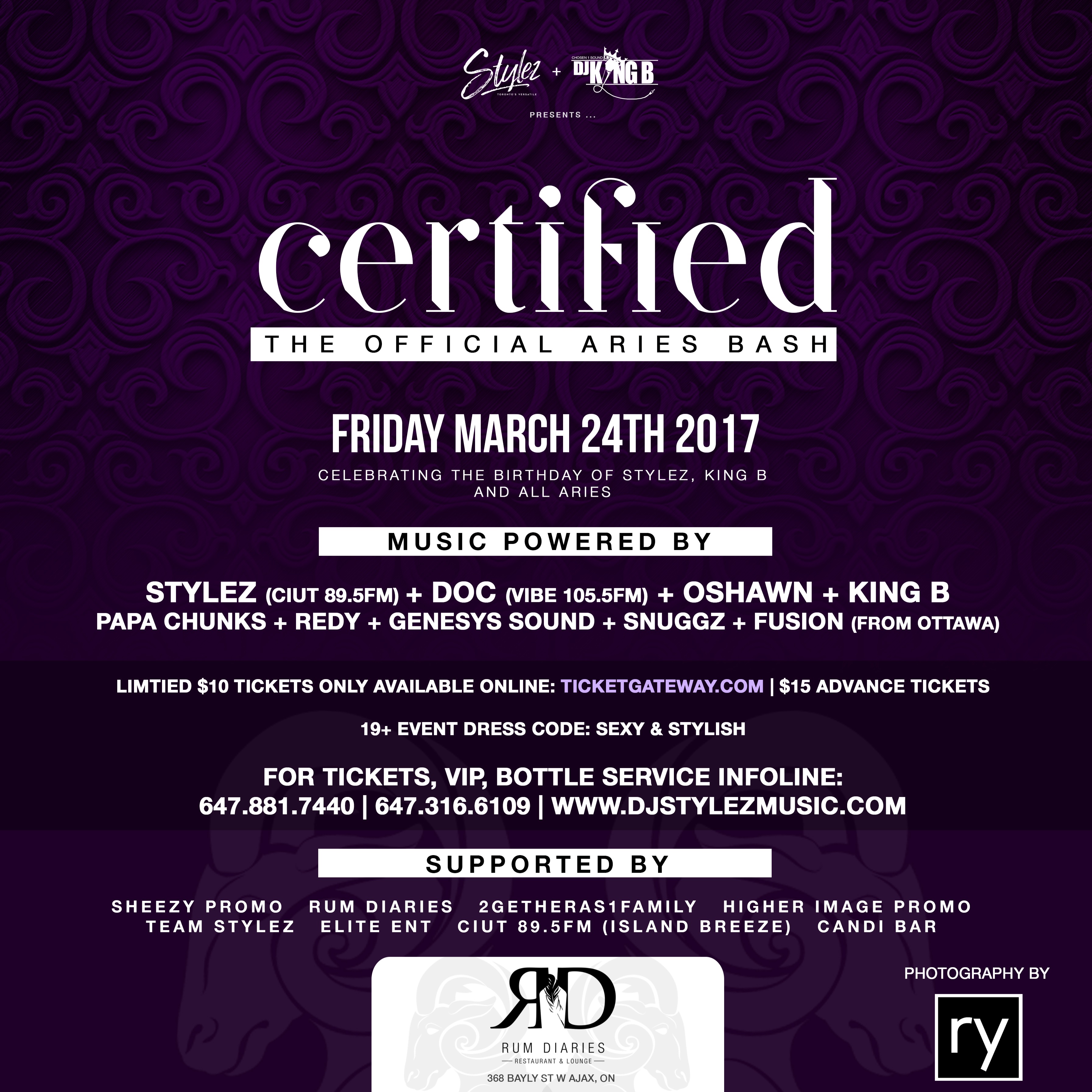 Certified [The Official Aries Bash]