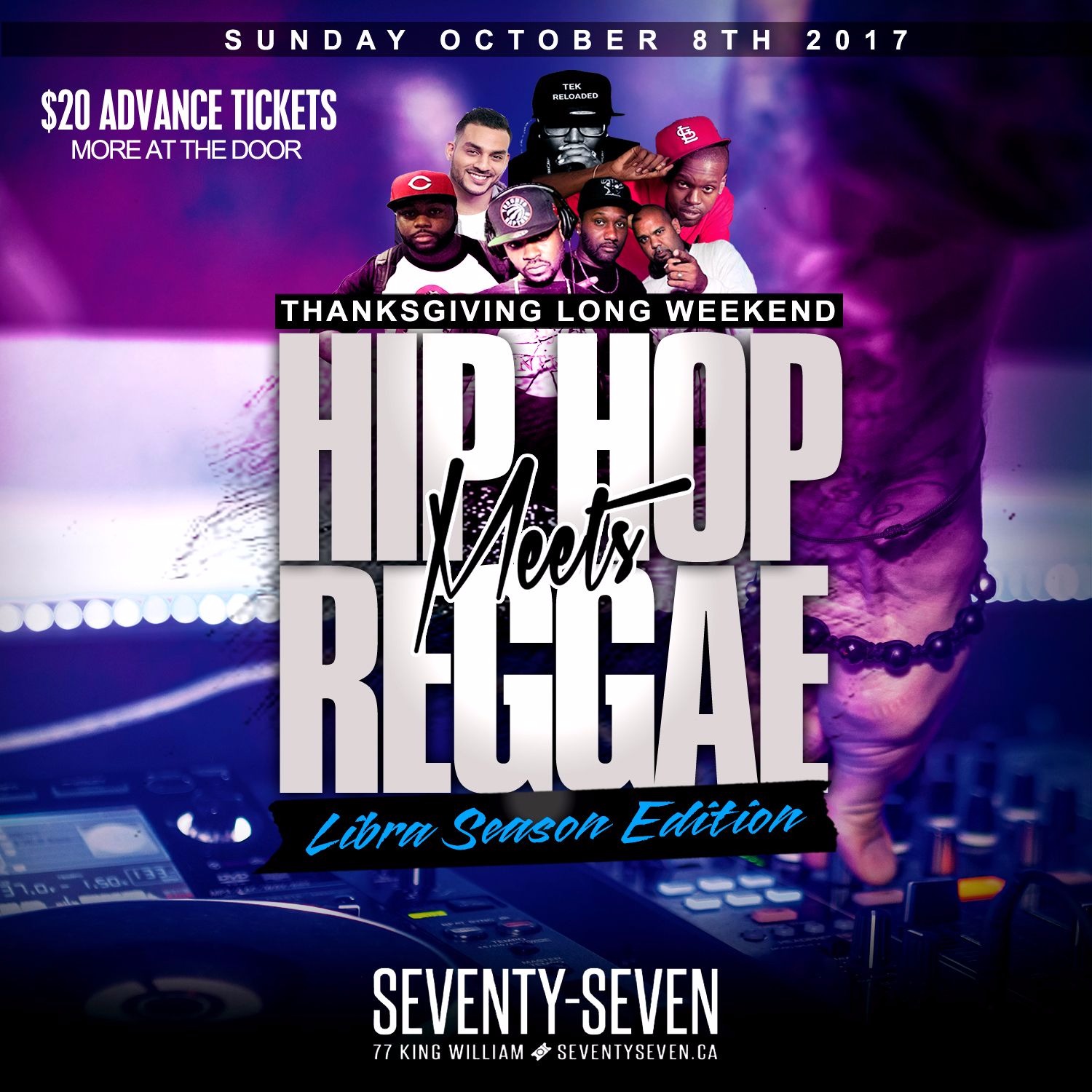Hip Hop Meets Reggae Libra Season Edition 2017 