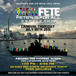 F.i.F.A - FETE'N IS FOR ALL - BATTLESHIP