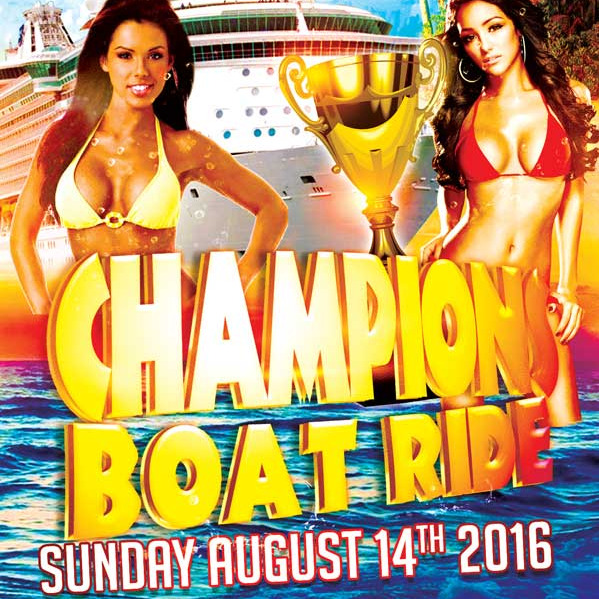 CHAMPIONS BOAT RIDE