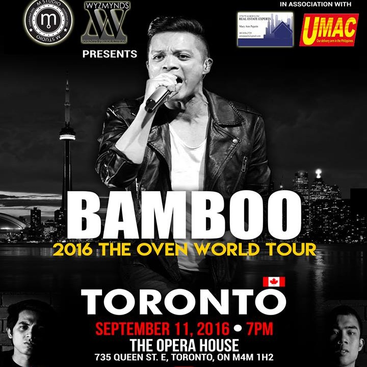 BAMBOO Live Concert in Toronto with guest ABRA