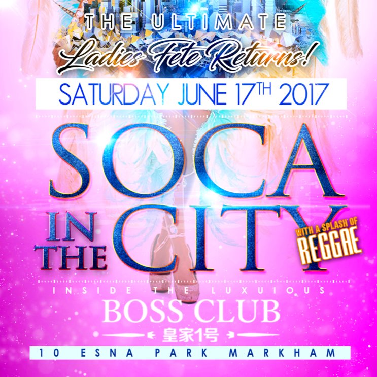 Soca In The City | The Ultimate Ladies Fete Returns!