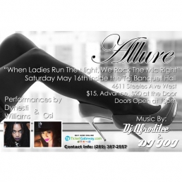 Allure: When Ladies Run the Night, We Rock the Mic Right!