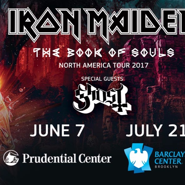 Iron Maiden - The Book Of Souls Tour 2017 at Barclays Center