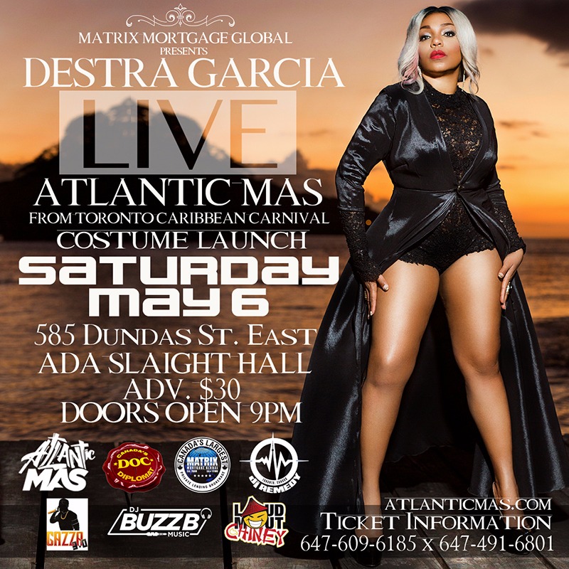 DESTRA GARCIA LIVE - ATLANTIC MAS BAND LAUNCH