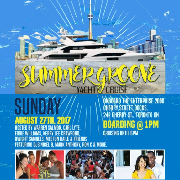 Summer Groove Yacht Cruise 2017