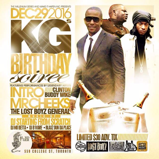 KG aka The Grant Slant's Birthday Soiree