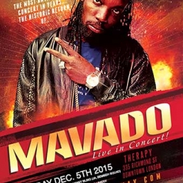 MAVADO Live In Concert at Therapy London
