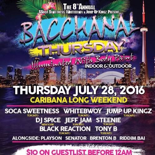 BACCHANAL THURSDAY