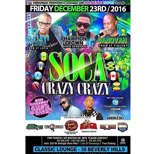 SOCA CRAZY CRAZY