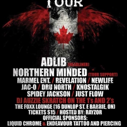 ADLIB CANADIAN INVASION TOUR