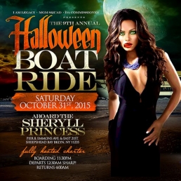 9th Annual Halloween Boat Ride In Brooklyn New York 