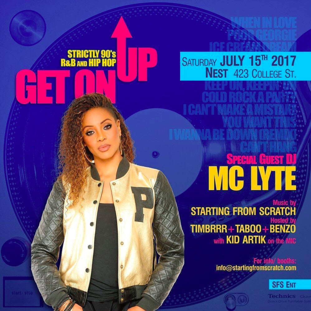 Get On Up feat MC Lyte 90s HIP HOP & R&B