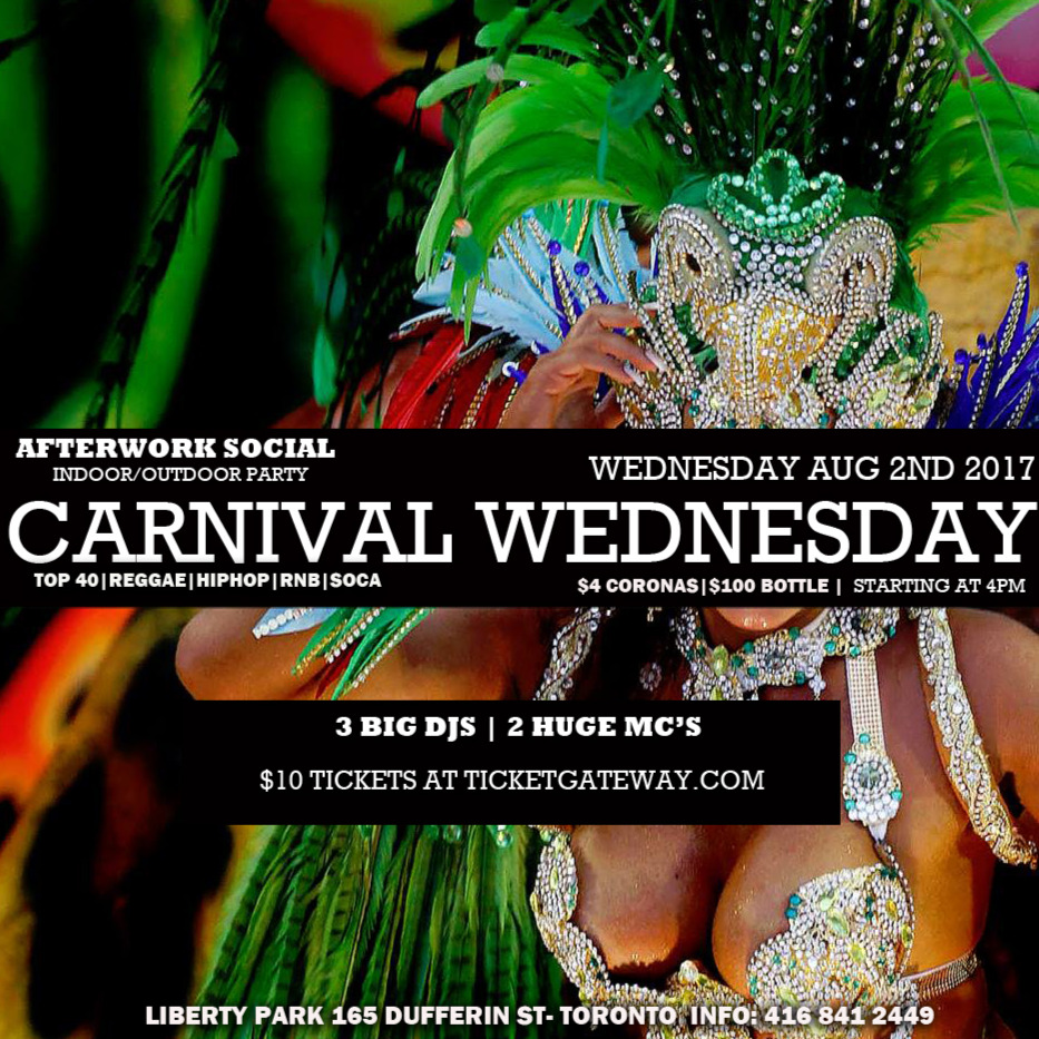 CARNIVAL WEDNESDAY  THE OFFICIAL JUMP OFF FOR CARIBANA 2017
