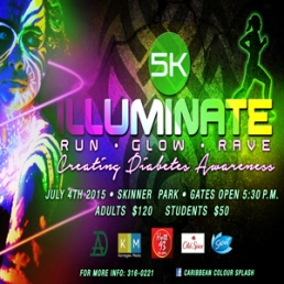 Illuminate - 5k Fun Run Creating Diabetes Awareness 