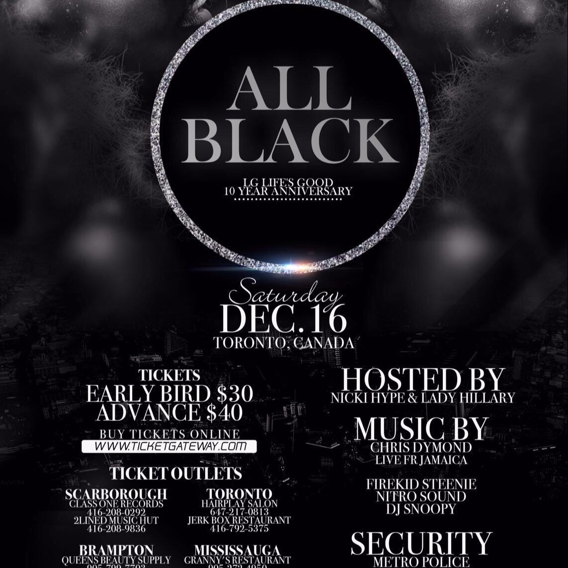 lg all black affair 2017 toronto buy tickets