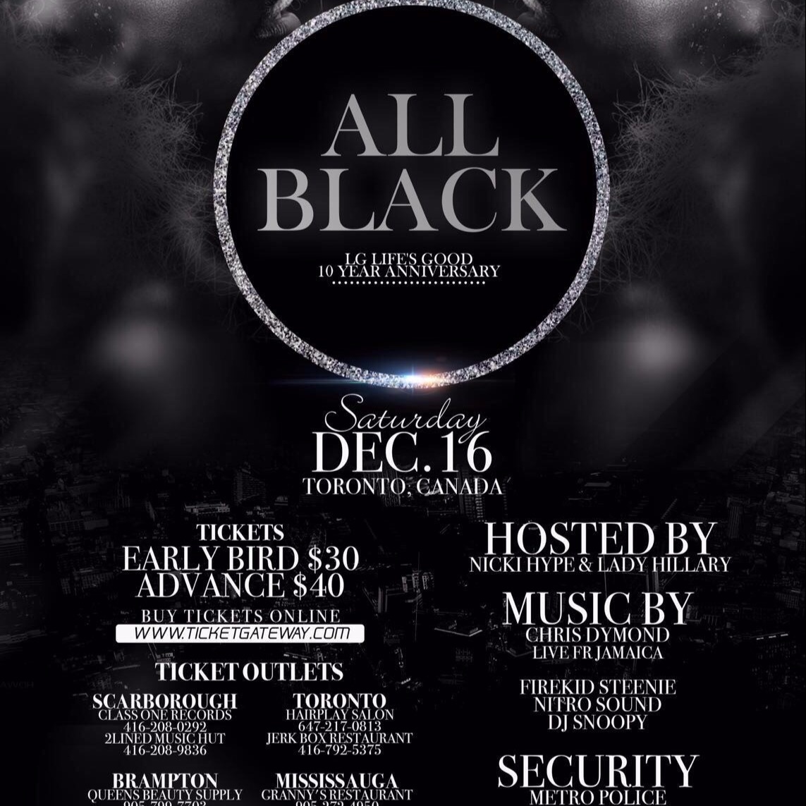 LG' All Black Affair 2017