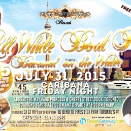 Kings & Queens Promo~ All White Boat Ride ~ Bacanal On The Water.