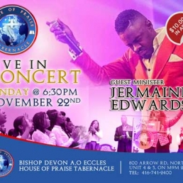 LIVE IN CONCERT - JERMAINE EDWARDS