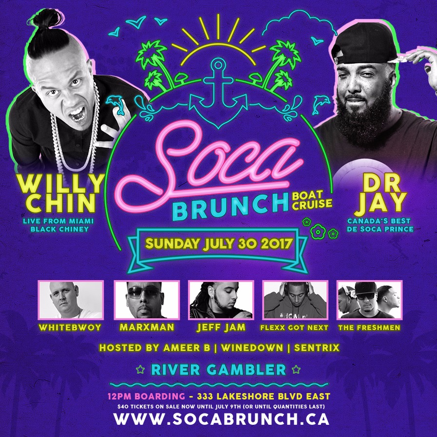 SOCA BRUNCH | Carnival Launch Boat Cruise